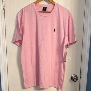 U.S. Polo Assn. Light Pink Short Sleeve Shirt